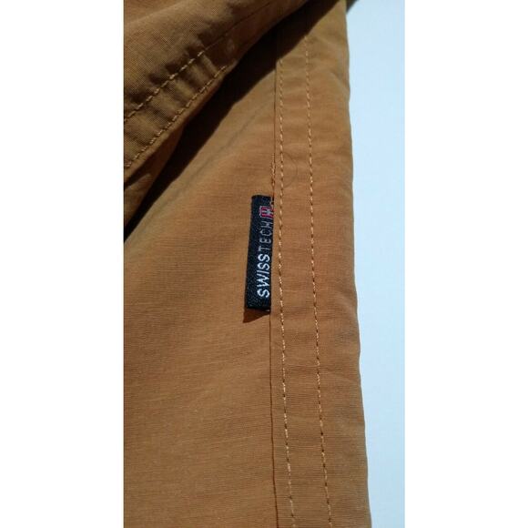 Swiss Tech Mens Size Small Copper Penny Color L/S Performance Shirt EUC - Picture 4 of 6